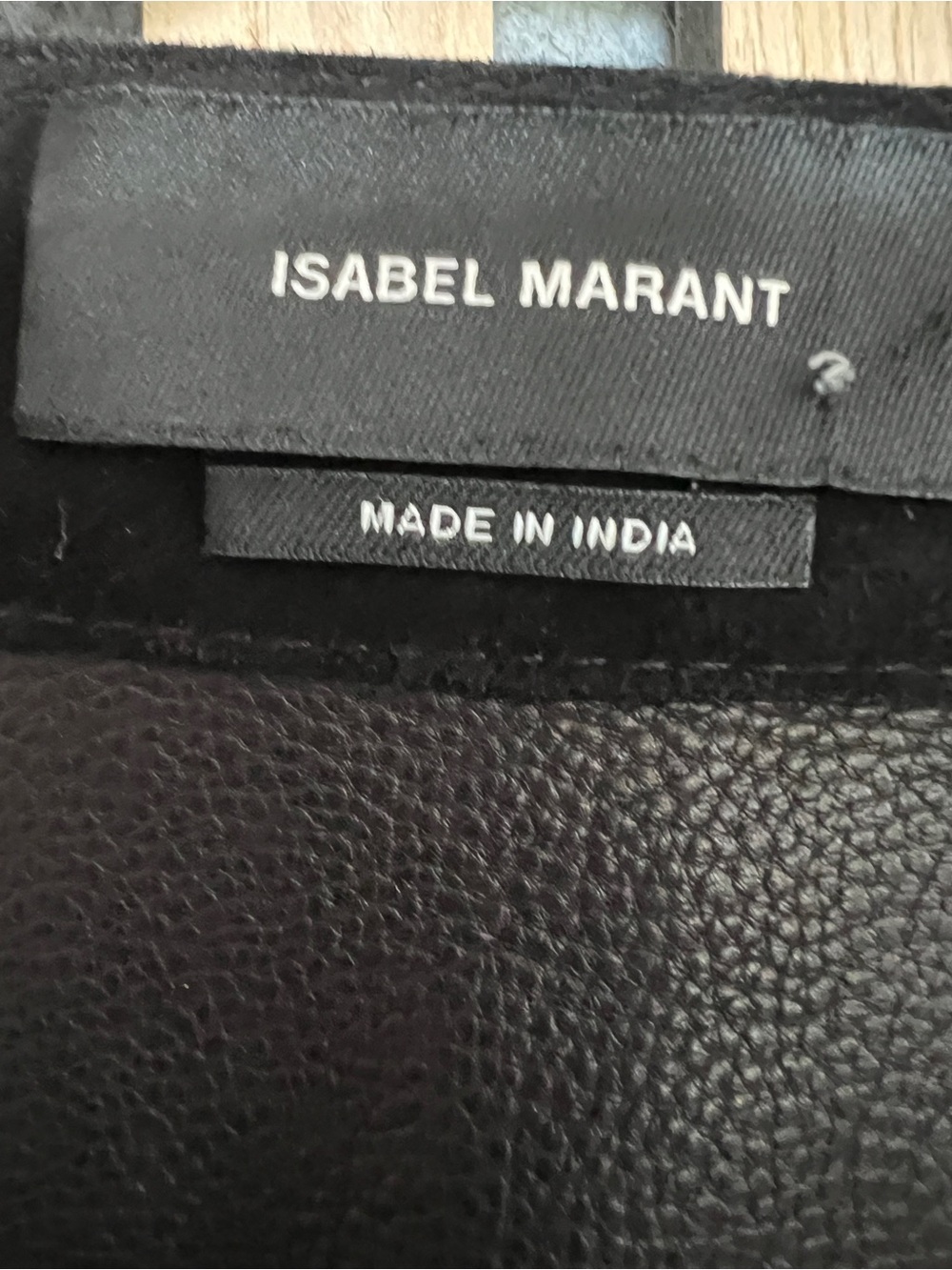 Isabel Marant Martin Embroidered Velvet Vest-  Leather - FR38 US 4 - Picture 7 of 7